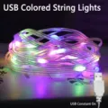 Lederbandlicht / 2 Meter 20 LEDs / bunt / USB Immer an