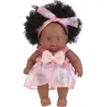 Rosa Paillettenkleid Stil (ST-Q8-071C) / 20cm