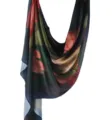 85*180cm / Multicolor Composite Artistic Print (82-03)