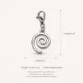 Spiral Textured Pendant