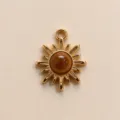 Pendant Only (No Chain) / 2x1.5cm / Gold