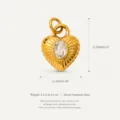 Crystal Heart Pendant