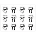 Stijl 6 / 10 Vellen (120 Stickers/Verpakking) / Zwart Wit