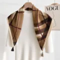 60*60cm / Khaki Karo