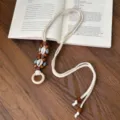 Beaded Cotton Cord Waist Chain (K0127)