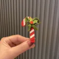 Wine Red Hair Clip
