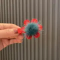 Dark Green Hair Clip