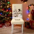 Beige Watercolor Snowman Print (HYYT01-50) / 1 Piece Pack