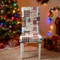 Gingerbread Man and Tree Patchwork Print (HYYT01-35) / 1 Piece Pack