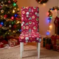 Red Base Full Cover Christmas Patterns (HYYT01-36) / 1 Piece Pack