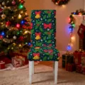 Green Base Bell and Bow Print (HYYT01-2) / 1 Piece/Pack