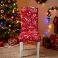 Red Base Snowflake Gift Box Print (HYYT01-5) / 1 Piece Pack