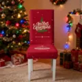 Red Base English Christmas Tree Print (HYYT01-12) / 1 Piece Pack