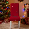 Red Base Green Tree Merry Christmas Print (HYYT01-13) / 1 Piece Pack