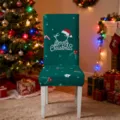 Dark Green Base Reindeer Antlers Print (HYYT01-17) / 1 Piece Pack