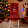 Red Base White Tree Merry Print (HYYT01-21) / 1 Piece Pack