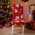 Red Base Vintage Santa Print (HYYT01-26) / 1 Piece Pack