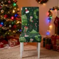 Dark Green Base Multi Christmas Patterns (HYYT01-33) / 1 Piece Pack