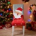 Red Gray Patchwork Santa (HYYT01-40) / 1 Piece Pack