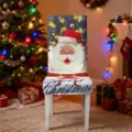 Blue Base Santa Merry Print (HYYT01-46) / 1 Piece Pack