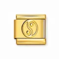 Gold Yin Yang Relief / 1 Piece/Pack