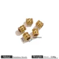 6x6x4mm / Or