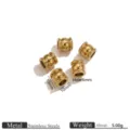 10x10x6mm / Or