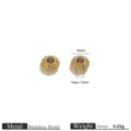Perles / 4mm / Or