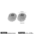 Perles / 7.5mm / Acier