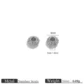 Perles / 4mm / Acier