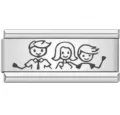 Stick Figure Family Pattern (#10)