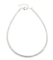 Silver Bare Snake Chain Necklace
