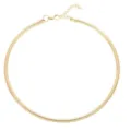 Gold Bare Snake Chain Necklace