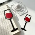 Wine Glass Shape / Black