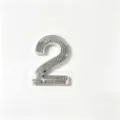 Zahl 2 / Silber