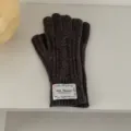 Cable Knit Labeled Style / Black