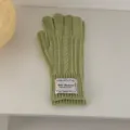 Cable Knit Labeled Style / Light Green