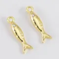 Gold Little Fish (6x23.7mm) / Gold