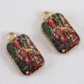 Rounded Rectangle Xmas Soldier (DZ5244)