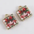 Square Xmas Bow (DZ5244)