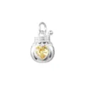 Alleen Hanger (N1573) / 925 zilver / Zilver (Geel Geldtas)