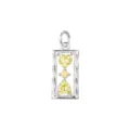 Alleen Hanger (N1573) / 925 zilver / Zilver (Gele Zandloper)