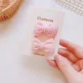 Pink Plaid Bow Style