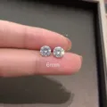 6mm (Par) / Circonita Blanca