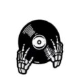 Mano di Scheletro Disco in Vinile