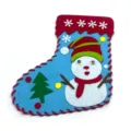 Blue Snowman Style