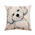 Style Caniche Aquarelle (002) / 45x45cm