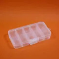 Fixed 10 Compartment Transparent Buckle Style (10 Compartment Series) / 12.9*6.7*2.2CM