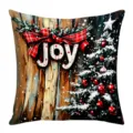 Motif Sapin de Noël JOY (Style C) / Taille Carrée (Sans Noyau) / Style C