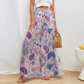 S / Bas / Imprimé Paisley bohème (08)